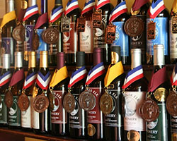 Banner Elk Winery Bottles Medal