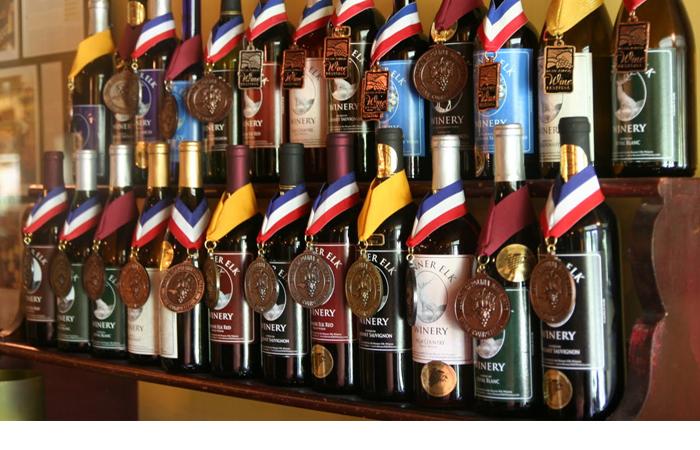 Banner Elk Winery Bottles Medal